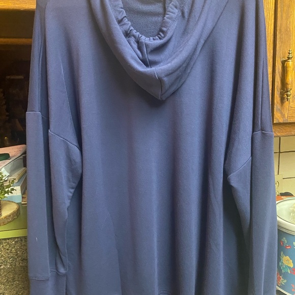 Belle by Kim Gravel Navy Blue Hoodie - Picture 2 of 2